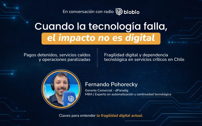 Cuando la tecnología falla, el impacto no es digital